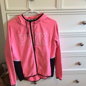 Pink hoodie